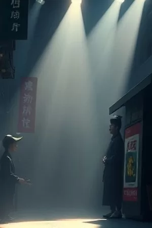 小小影视本周主推竖版海报，夜幕中的城市天际线与一封未寄出的信